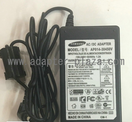 New Samsung AP014-30450V 14V 3A AC/DC Adapter pin inside